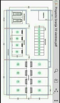 an electrical wiring diagram for a power plant with multiple outlets and two switches on each side