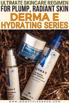 Discover the ultimate skincare regimen for plump, radiant skin with the Derma E Hydrating Series! This comprehensive collection of skin care products is specifically formulated to quench thirsty skin and restore a youthful glow. Elevate your skincare routine and unlock the secret to plump, radiant skin with the Derma E Hydrating Series. Transform your skin and enjoy the confidence that comes with a glowing complexion. Don't miss out add these must-have products to your skin care regimen today! Easy To Do Hairstyles, Anti Aging Secrets, Hydrating Cleanser, Healthy Lifestyle Habits, Cream For Dry Skin, Natural Pregnancy, Healthy Mom, Healthy Skin Tips, Gentle Cleanser