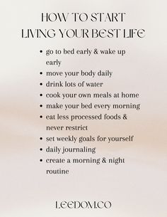 #newlife #newyear #newgoals Mindfulness Journal Prompts, Living Your Best Life, Start Living, Self Compassion, Mindful Living