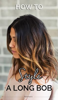 The lob, or long bob is the new HOT hair style for 2015! As seen on celebrities like Nicole Richie, Kim Kardashian and Nicole Dobrev, This is a great tutorial for styling your lob in to gorgeous, loose waves! Style A Long Bob, Lob Styling, Boho Waves, Hot Hair Styles, Hair Today