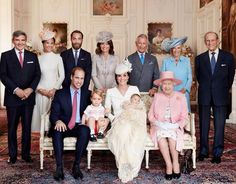 the royal family poses for a group photo