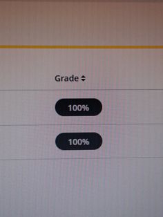 the screen is showing that you can use grade and percentage to find which number they are