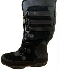 Pajar Canadian Black Waterproof Women’s Boot Us 9-9.5 Black Waterproof Boots For Winter Outdoor Activities, Black Waterproof Boots For Outdoor, Black Waterproof Outdoor Boots, Sporty Black Weatherproof Boots, Insulated Black Boots For Outdoor Activities, Sporty Black Leather Waterproof Boots, Black Insulated Waterproof Boots For Walking, Insulated Waterproof Black Boots For Walking, Insulated Black Waterproof Walking Boots