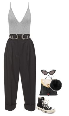 "Scarborough Fair" by m4r1n ❤ liked on Polyvore featuring Dolce&Gabbana, B-Low the Belt, Gucci, Luella, Michael Kors, Converse, DateNight, drivein and summerdate Looks With Converse For Women, Edgy Professional Outfits Summer, Tattoo Convention Outfit, Belt Gucci, Scarborough Fair, Alt Outfits, Rocker Chic, Alternative Outfits, Edgy Outfits