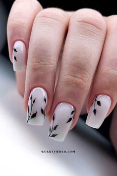 Nail Ideas For Fall, Manicure Ideas For Short Nails, Nails With Gel Polish, Gel Nail Ideas, Nails With Gel, Fall Nail Design, Ideas For Short Nails, White Gel Nails, Trending Nails