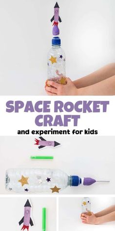 the space rocket craft and experiment for kids