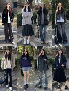 Japan Autumn Outfit, Korea Outfits, Korean Outfit Street Styles, 가을 패션, Fashion Lookbook, Korean Outfits