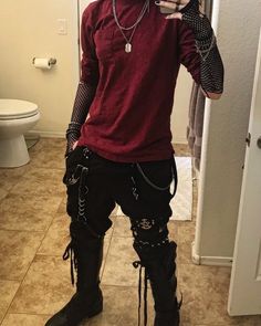 Alt Outfit Inspo Masc, Alternative Fashion Masc, Goth Masc Outfits, Metalhead Fashion Men, Alt Masc Outfits, Alt Guy Outfits, Emo Guy Outfits, Goth Outfits Men, Outfits Masc