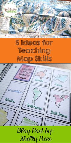 5 ideas for teaching map skills