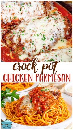 chicken parmesan is an easy and delicious dinner that's ready in under 30 minutes