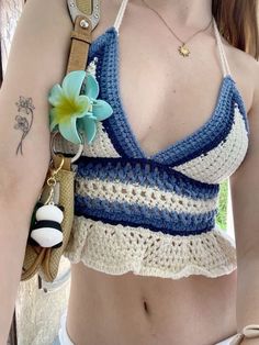 Crochet Shirts Aesthetic, Crochet For Beach, Crochet Beach Stuff, Crochet Clothes Beach, Crochet Beach Outfit, Summer Crochet Outfits, Summer Outfits Crochet, Crochet Summer Outfits, Crochet Tops Aesthetic