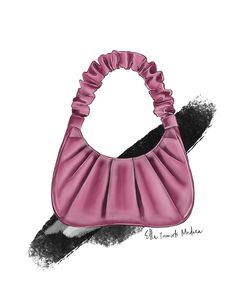 Bag Illustration Bag Illustration Fashion Handbags, Hand Bags Drawing, Hand Bag Drawing, Bag Illustration Sketch, Handbag Illustration, Bag Sketch