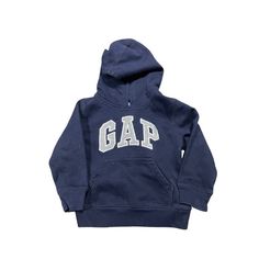 Baby Gap Navy Blue Logo Hoodie Size 3 Blue Gap Hoodie, Hoodie Gap, Gap Hoodie, Clothes Wishlist, Wishlist 2024, Hoodie Aesthetic, Vacay Outfits, Baby Hoodie, Me First