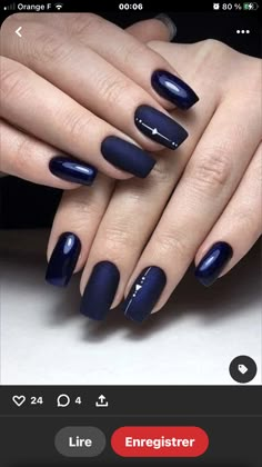 Indigo Nails, Nail Art, Nails