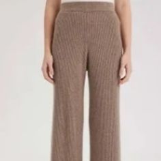 Questions? Leave A Comment Below! Cozy Cashmere Bottoms For Winter, Comfortable Full-length Bottoms For Fall, Comfortable Full Length Bottoms For Fall, Cozy Cashmere Bottoms For Fall, Elegant Knit Bottoms For Winter, Full Length Ribbed Bottoms For Fall, Winter Cashmere Bottoms, Cozy Ribbed Bottoms For Spring, Cozy Wide Leg Bottoms For Fall