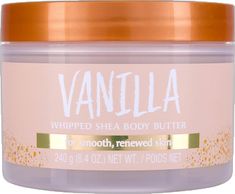 Tree Hut Vanilla, Whipped Shea Body Butter, Shea Sugar Scrub, Sugar Body, Sugar Body Scrub, Shea Body Butter, Tree Hut, Whipped Body Butter, Lip Oil