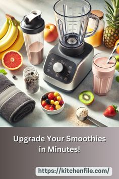 Transform Your Protein Shake Game with These Blenders Gym Towel, Essential Accessories, Shaker Bottle, Protein Shake, Fresh Fruits, Natural Lighting