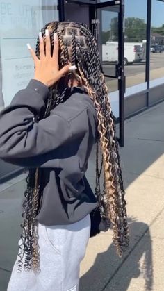 Skunk Stripe Island Twist, 2 Strand Braids Hairstyles, How To Do Island Twist, Boho Island Twist With Color, Twist With Color, Popular Braided Hairstyles, Hair Fishtail Braid, Latest Hairstyles For Ladies