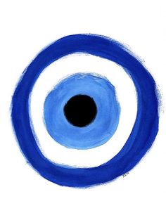 Turkish eye for you💗🌊 The Best Tattoos, Evil Eye Art, Self Love Tattoo, Eye Illustration, Best Tattoos, Eye Print, Eye Painting, Blue Poster