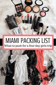 Miami Packing List, Girls Weekend Outfits, Miami Weekend, Weekend Packing List, Miami Outfits Night, Weekend In Miami, Trip To Miami, Miami Bachelorette Party