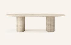 TRAVERTINO NAVONA VC-1 Taj Mahal Quartzite, Dark Emperador, Emperador Marble, Oval Dining Table, Stone Gallery, Pure Design, Oval Table Dining, Wood Crates, Clear Resin