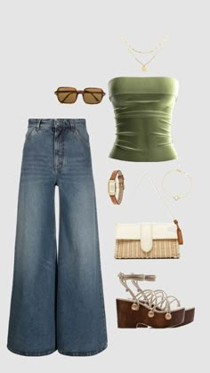 Niche Aesthetic, Aesthetic Summer Outfits, Chique Outfit, Elegante Casual, Aesthetic Outfit, Aesthetic Summer, Cute Simple Outfits