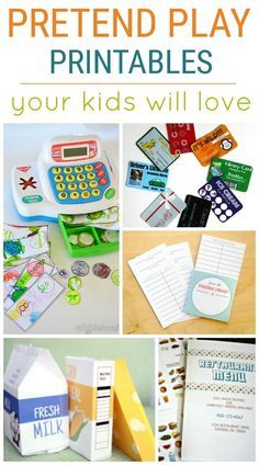 the ultimate guide to pretend play printables your kids will love