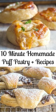 10 minute homemade puff pastry recipe