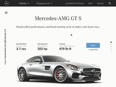 the mercedes - amg gts website