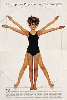 a woman in a black swimsuit with her arms spread out and hands extended, standing on one leg