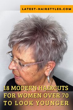 Haircuts For Women Over 70, Spikey Short Hair, Spikey Hair, 60 Hairstyles, Spiky Hair