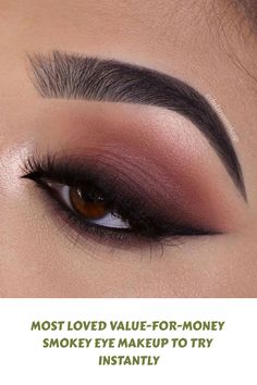 Soft Maroon Eye Makeup, Light Red Smokey Eye Makeup, Eyeshadow For Maroon Dress, Indian Wedding Makeup Bridal Looks Make Up Smokey Eye, Maroon Lip Makeup Look, Brown Smoky Makeup Looks, Smoky Eyeshadow For Brown Eyes, Nude Smokey Eye Makeup, Maroon Smokey Eye