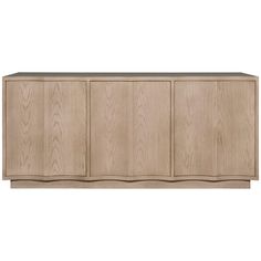 the sideboard is made from wood and has four doors, two drawers and one door