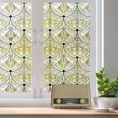 3D Stained Glass Window Film | Decorative Privacy Film for Bathroom, Front Door, Home | UV Blocking & Anti-Glare | Unique Coloured Patterns Color: Black. Peel And Stick Window Film, Equestrian Library, Design Esthetic, Accent Window, Nola Style, Glass Window Decals, Window Privacy Film, Stained Glass Window Film, Decorative Window Film