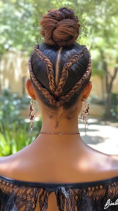 Jumbo Braided Cornrow Crowns for a Regal Look 👑