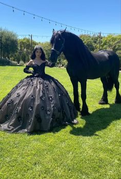 Black Quinceanera Theme Ideas, Dresses Quinceanera Black, Qencenera Dresses Black, Quencinera Dresses Black, Black Dresses Quinceanera, Black Dress For Quinceanera, Sparkly Black Quinceanera Dresses, Quinceanera Themes Black, Quince Black Dresses