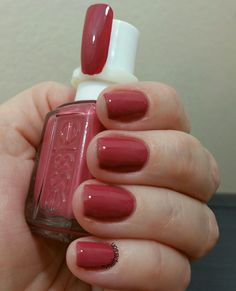 #Essie #MrsAlwaysRight #SpringBridal2016 #essielove Essie Pedicure Colors, Nail Ring, Red Nail, Opi Nails, Nail Manicure, Manicure And Pedicure