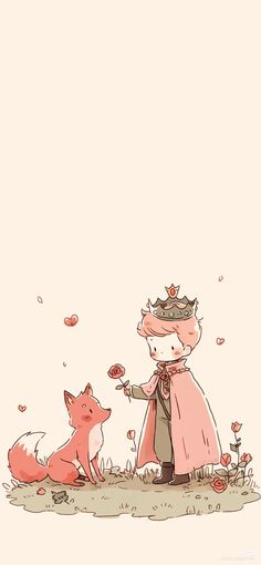 Cool Wallpapers Art, The Little Prince, Kawaii Wallpaper, Drawing Tutorials, Cute Wallpaper Backgrounds, Cute Doodles, Wallpaper Iphone Cute, 그림 그리기