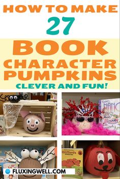 Book character pumpkins Disguise A Pumpkin Book Character, Pumpkin As A Book Character, Pumpkin Decorating Contest Storybook, Decorating Pumpkins Like Book Characters, School Pumpkin Book Project, Painted Pumpkin Ideas Based On Books, Pumkin Decoration Ideas Story Book, Pumpkin Painting Childrens Books, Story Time Pumpkin Ideas