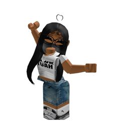 Roblox Baddies Outfit, Y2k Baddie Roblox Avatar, Roblox Avatars Black Skin, Roblox Avatars With Head, Roblox Clothes Ideas, Baddie Roblox Avatars, Roblox Avatars Girl Baddie, Cheap Roblox Outfits, Bloxburg Codes For Clothes