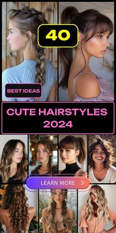 Cute Hairstyles Ideas, Curly Hair Wavy, Ideas For Curly Hair, Wavy Beach Hair, Trending Looks, Hairstyles 2024, Cheap Hair Products