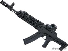 LCT Stamped Steel ZK Series AK Airsoft AEG Rifle w/ Side-Folding Z Series Stock and Handguard (Model: ZKS-74M), Airsoft Guns, Airsoft Electric Rifles - Evike.com Airsoft Superstore Steel Barrel, Styled Stock, Good Grips, Siding