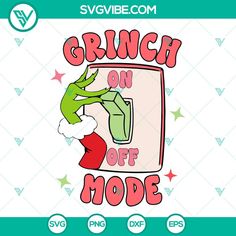 grin on off mode svg file