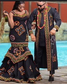 African Traditional Wear For Couples, Bamenda Traditional Wedding Dress, Bamenda Traditional Dress, Couples African Outfits, African Traditional Wear, African Wear Styles For Men, African Attire For Men, African Dresses For Kids