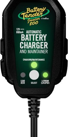 the battery charger is plugged into an extension cord for charging batteries and other electronic devices