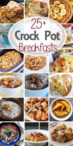 25 crock pot breakfasts that are delicious and easy to make