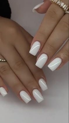 Are you in search of some attractive white nail designs to experiment with during this season? If yes, then you have landed on the right article! As summer is approaching, I have curated a list of my preferred styles to offer you some ideas. I have included various designs ranging from abstract to indie to cater to different preferences.Many of these styles can be easily replicated in the comfort of your own home! If you’re interested in trying a matte style, White Nails 2024, Nail Blanc, White Powder Nails, Summer White Nails, Milk White Nails, Milky White Nail, Hoco Nails, White Gel Nails, Milky Nails