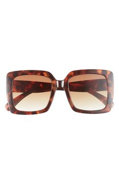 Make a bold statement in oversize sunnies with chunky square frames. 51mm lens width; 18mm bridge width; 152mm temple length 100% UV protection Plastic Imported Not available for sale and shipment to Germany Mom Sunglasses, Fabric Gift Bags, Free Fabric, Square Frames, Sweet Girls, Square Sunglasses, Tortoise, Coffee Lover, Uv Protection