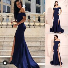 Dinner Gowns, Prom Dress Shoes, Classy Prom Dresses, Prom Looks, Satin Prom Dress, Bride Tribe, Prom Dresses Blue, Weeding, Mermaid Formal Dress