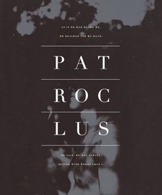 the cover of pat rocus's book, in black and white